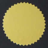 Siegelmarken / Haftetiketten (Ø 56 mm) gold-glänzend