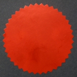 Siegelmarken / Haftetiketten (Ø 56 mm) Terrakotta / Rot
